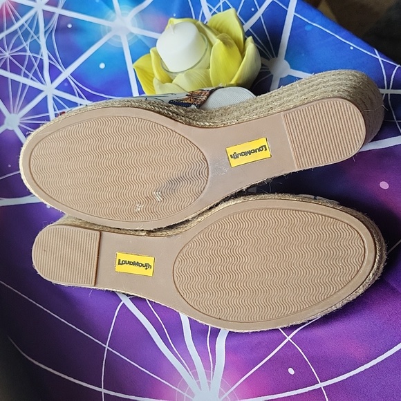 🪲Loudmouth Marlene Bug Out Espadrille Wedge - Picture 4 of 12